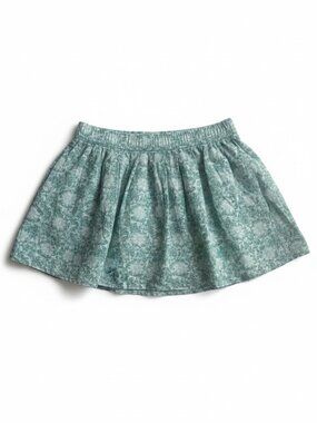 American Eagle Women's Teal Hibiscus Floral Mini Skirt Size XL NWOT